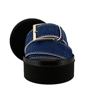 Cintura Marcapunto Sued Jeans <br/> Edge and Seam White